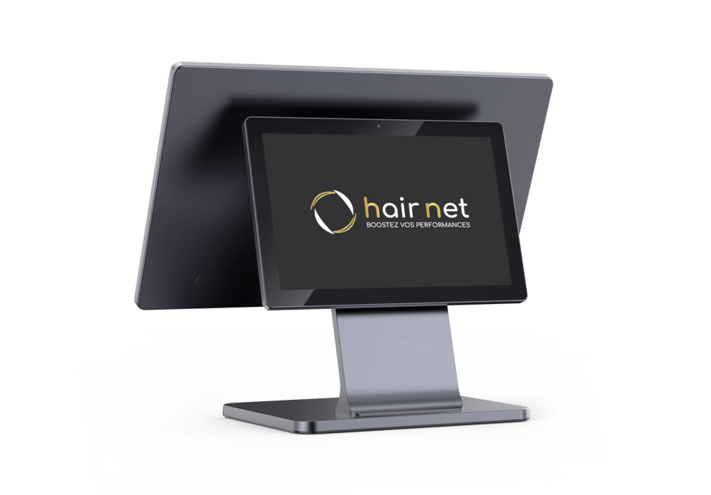 f156i-ecran-client--hairnet écran de caisse hairnet - matériel de caisse coiffure